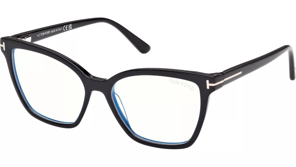 Tom Ford FT5641-B (005) 53 | İki Klipsli Kadın Siyah Güneş Gözlüğü